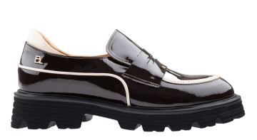 Babouche Evita Brown instapper