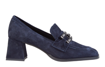 Chantal Daniëlle Diva blauw suède pump