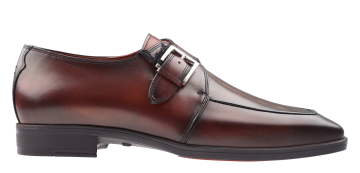 Greve 3440 XF K-Wijdte cognac gespschoen
