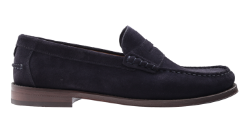Greve 4343.07 Blue suède Mocassin