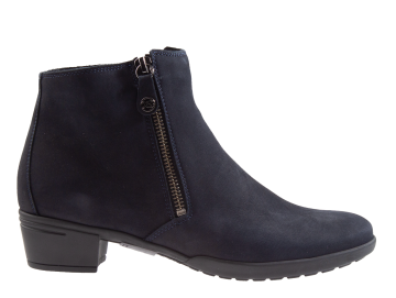 Hartjes 172.0173 blauw nubuck enkellaars