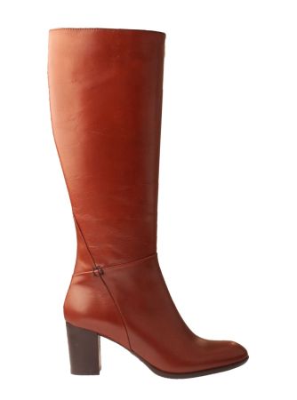 Lamica Edette cognac leer lange laars