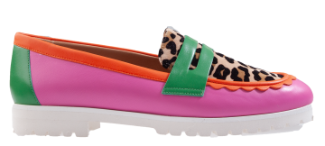 Legazelle Omavil Multi color Pink Panter instapper