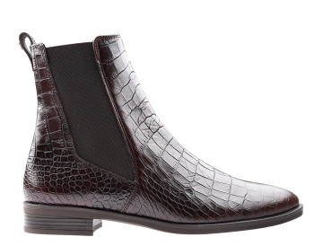 Paul Green 8264-041 Brown croco enkellaars