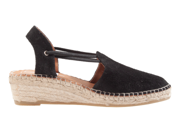 Viguera 1825 zwart Espadrille