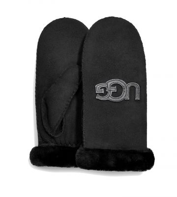 UGG Sheepskin Logo Mitten 