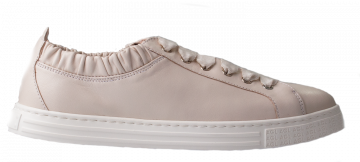 AGL Suzie soft Leder elastic Off-White Sneaker