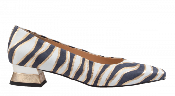 Brunate 39170 zebra print pump