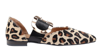 Babouche Izzy panter ballerina