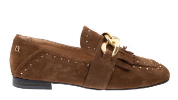Babouche Manon bruin cognac Mocassin