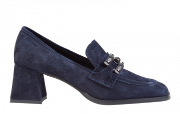 Chantal Daniëlle Diva blauw suède pump