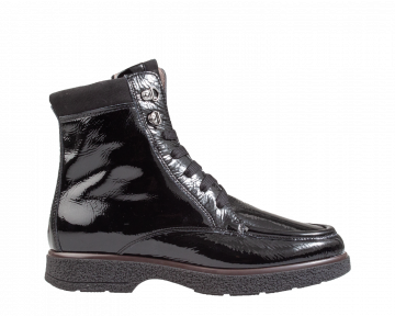 DL-Sport 5905 zwart lakleer veterboot