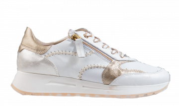 DLS 6529 White gold Sneaker