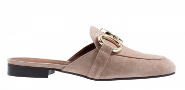 Evaluna G02 beige suède slipper