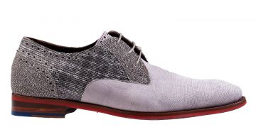 Floris van Bommel De Stapper 17.64 SFM-30161-32-02 Light Grey veterschoen