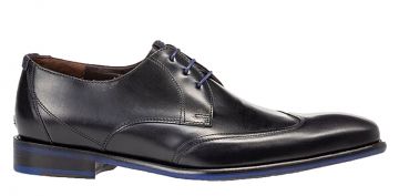 Floris van Bommel De Stijler 07.01 SFM-30173-10-01 H zwart veterschoen