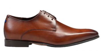 Floris van Bommel Gilli 02.00 SFM-30217-24-01 G1/2 cognac leer veterschoen.
