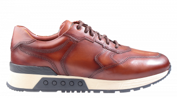 Greve Haarlem K cognac leer sneaker