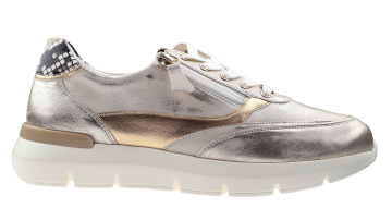 Hassia 1-30-1351 platin Gold Sneaker