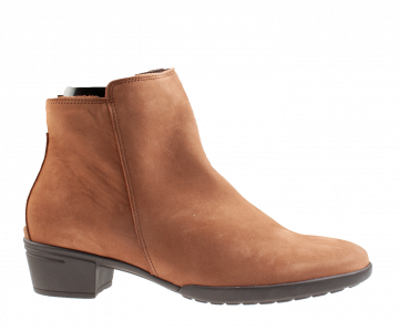 Hartjes 172.0197 bruin nubuck enkellaars.