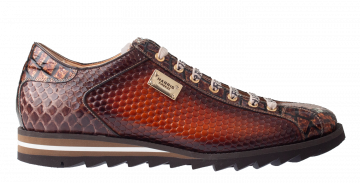 Harris 2817 10.550 bruin cognac print veterschoen