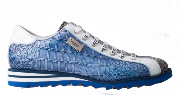 Harris 2892 10.548 Blue croco White combi veterschoen