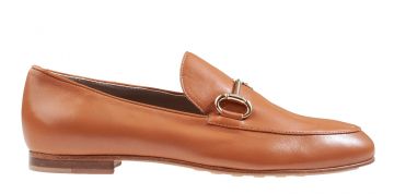 La Cabala L 7200625 cognac leer mocassin.