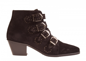 Pertini 242W12368D2 Black enkellaars