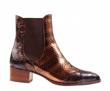 Pertini 242W30961D2 brons Chelsea enkellaars