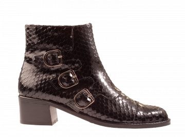 Pertini 242W32780D5 black enkellaars