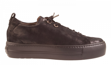 Paul Green 5417-076 zwart veterschoen