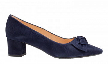 Peter Kaiser Blia blauw suède pump