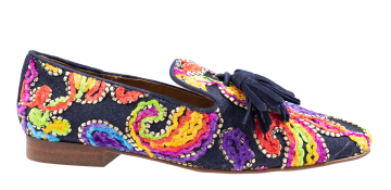 Pedro Miralles 18407 multi color blauw instapper