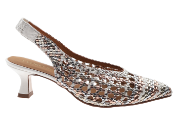 Pedro Miralles 18636 white multi Slingback