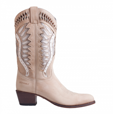 Sendra 12860 Light beige Westernlaars