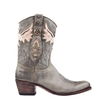 Sendra 14298 olijf groen westerlaars