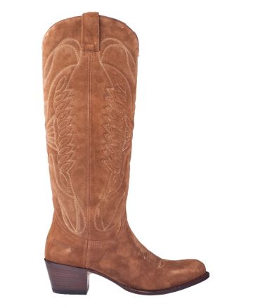 Sendra 8840 cognac nubuck laars.