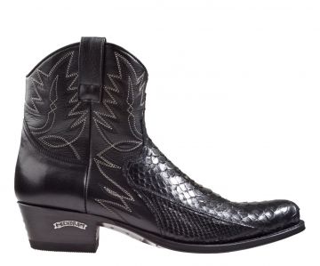 Sendra 9469P zwart piton laars