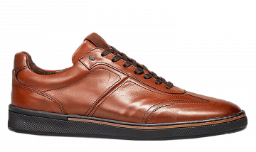 Van Bommel Bora 01.06 H DarkCognac veterschoen