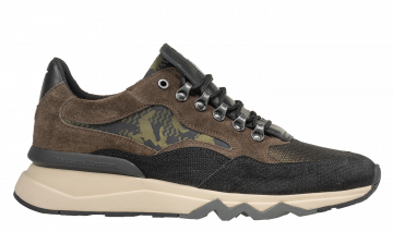 Floris van Bommel De Zager 01.03 G1/2 Dark Green Sneaker