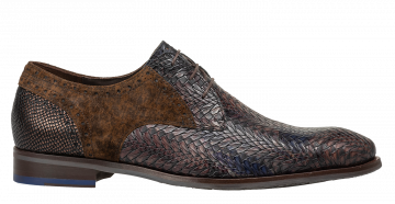 Floris van Bommel De Stapper 17.82 G1/2 Brown veterschoen