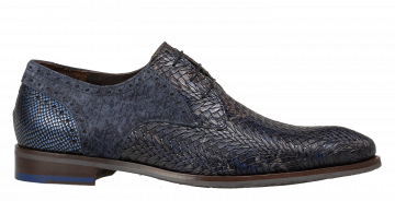 Floris van Bommel De Stapper 17.83 G1/2 DarkBlue veterschoen