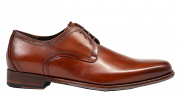 Floris van Bommel De Draver 03.03 H Dark cognac veterschoen