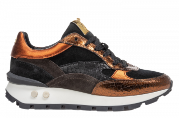 Floris van Bommel Blokki 04.21 Dark Brown Sneaker