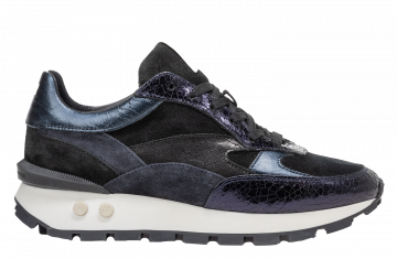 Floris van Bommel Blokki 04.22 Dark Blue Sneaker