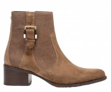 Floris van Bommel Evi 05.00 Taupe enkellaars