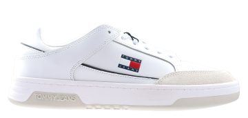 Tommy Hilfiger Cupsole Leather White Sneaker