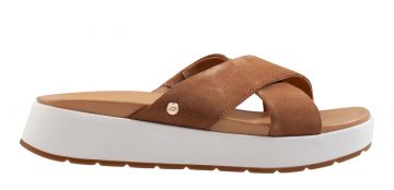 UGG Emily cognac suède slipper