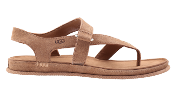 UGG Goldengaze Toe Post cognac Sandaal