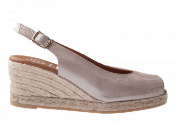 Viguera 2067 Taupe lak Espadrille